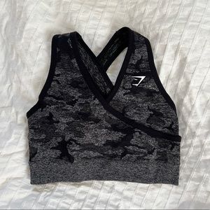 Gymshark Camo Sports Bra